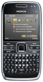 Nokia E72 Navi Zodium Black